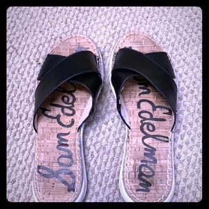 Sam Edelman sandals black womens 10